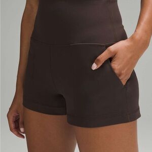 Lululemon Align Classic Fit Shorts 4 Espresso Brown